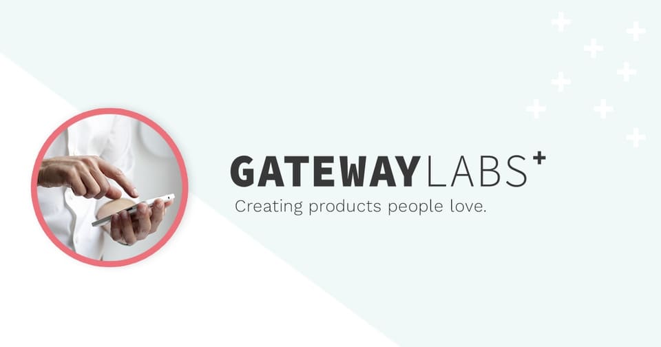 Gateway-Labs-Grafik mit Händen an einem Smartphone